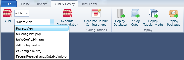 Build & Deploy Ribbon