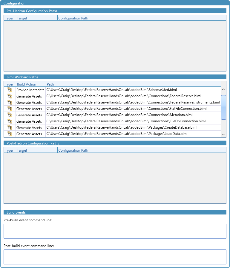 etlConfig Designer