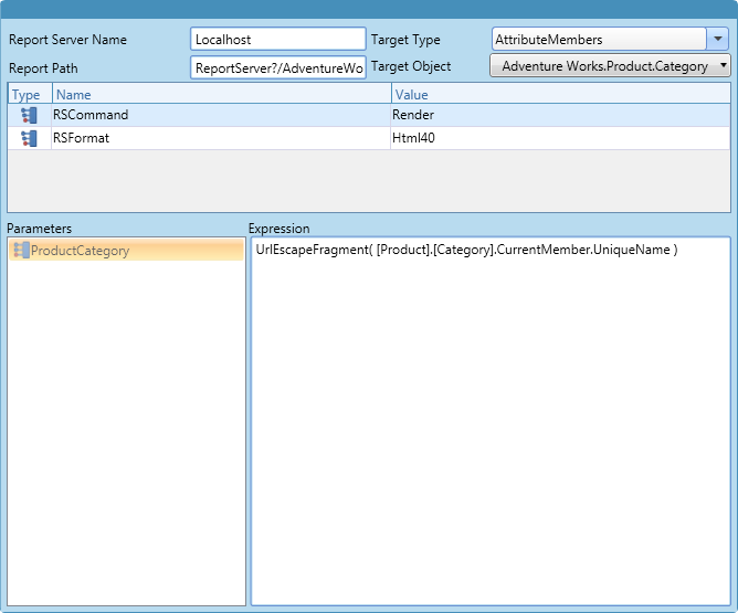 Report Actions