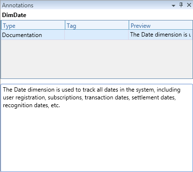 Annotation Tool Window