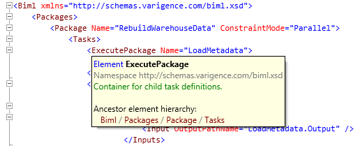 Biml QuickInfo