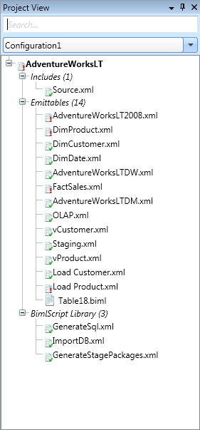 Project View Tool Window