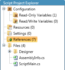 Script Project Explorer