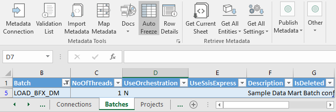 Batch Metadata Batch Metadata