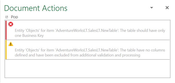 Validation Issues Validation Issues